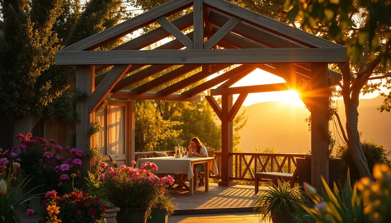 Abri de terrasse : comment prolonger votre maison sans gros travaux